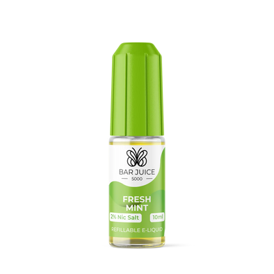 Bar Juice 5000 Fresh Mint 10ml nic salt e-liquid