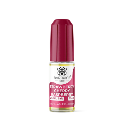 Bar Juice 5000 Strawberry Cherry Raspberry 10ml nic salt e-liquid