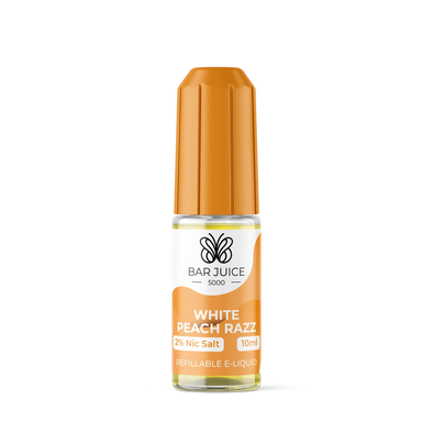Bar Juice 5000 White Peach Razz 10ml nic salt e-liquid