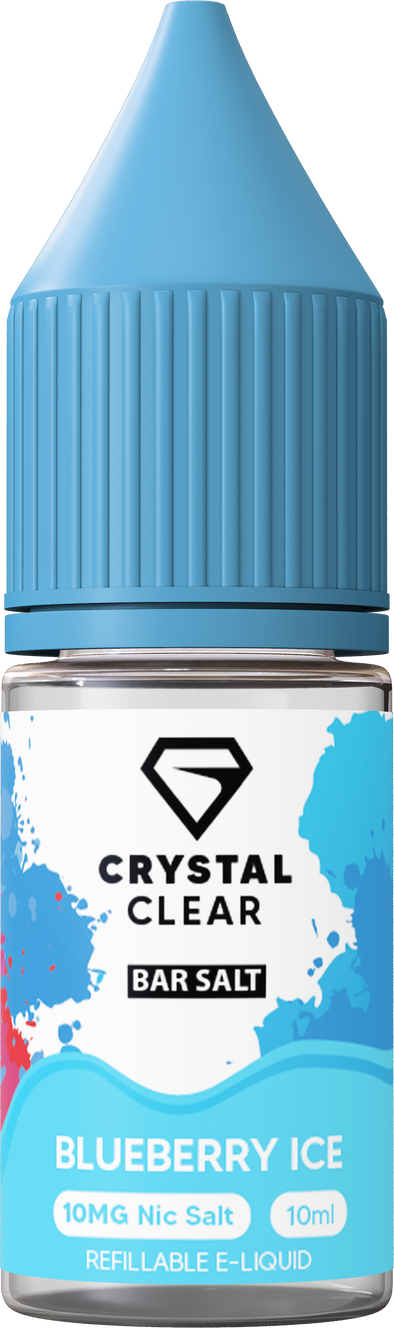 Crystal Clear Blueberry Ice 10ml nic salt e-liquid