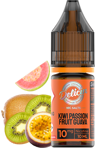 Deliciu Kiwi Passionfruit Guava 10ml Nic Salt