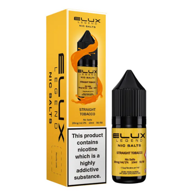 Elux Straight Tobacco 10ml e-liquid