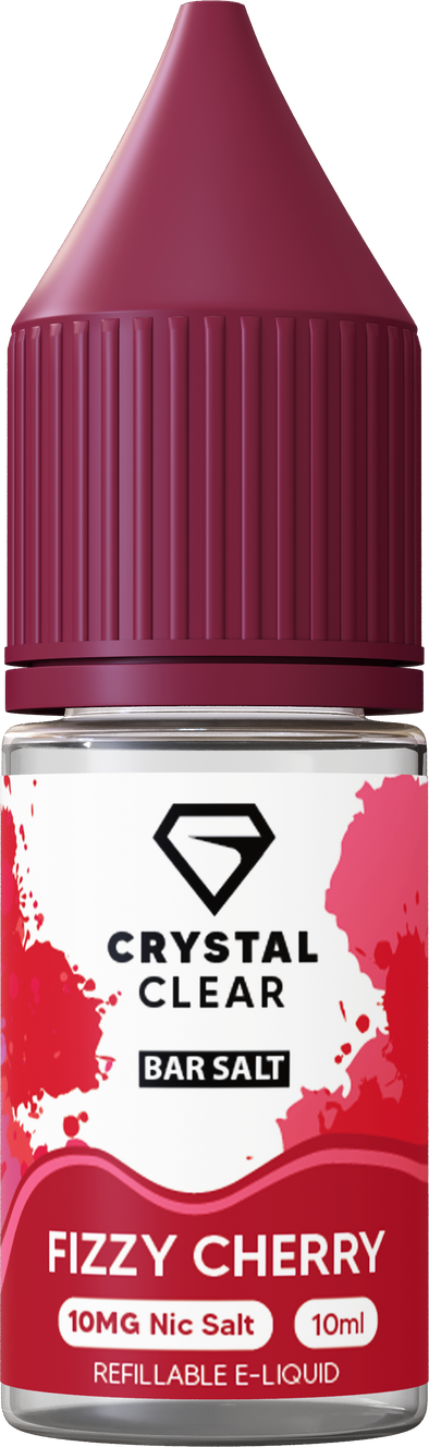 Crystal Clear Fizzy Cherry 10ml nic salt e-liquid