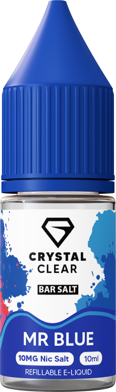 Crystal Clear Mr Blue 10ml nic salt e-liquid