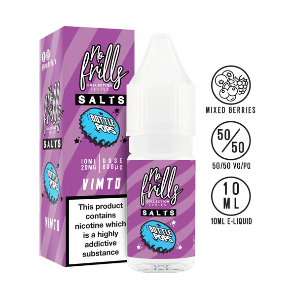 No Frills Salts Bottle Pops Vinto 10ml Nic Salt