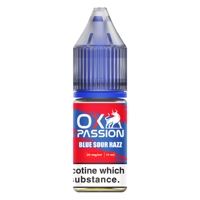 OX Passion Blue Sour Razz 10ml Nic Salt