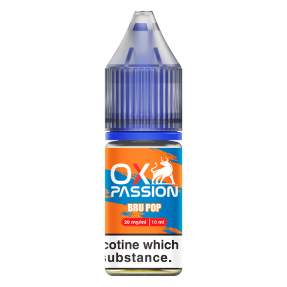 OX Passion Bru Pop 10ml Nic Salt