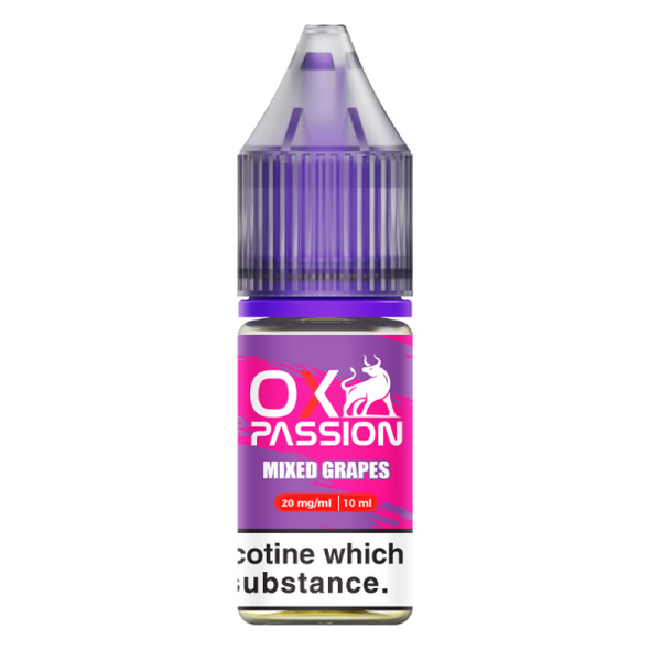 OX Passion Mixed Grapes 10ml Nic Salt