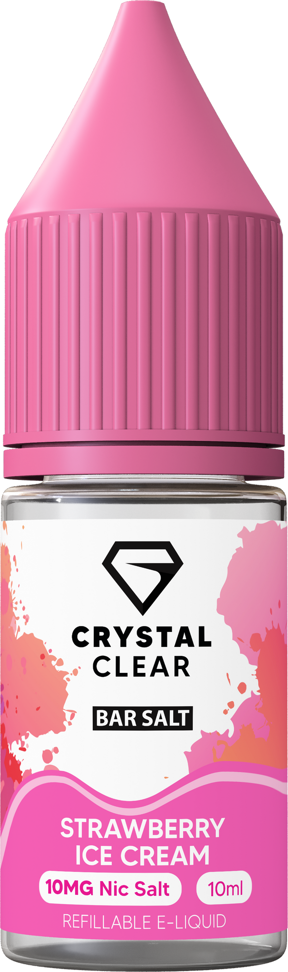 Crystal Clear Strawberry Ice Cream 10ml