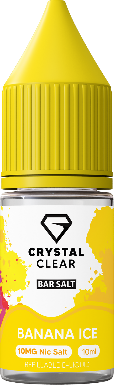 Crystal Clear Banana Ice 10ml nic salt e-liquid