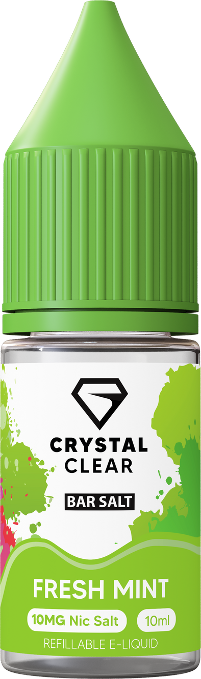 Crystal Clear Fresh Mint 10ml nic salt e-liquid