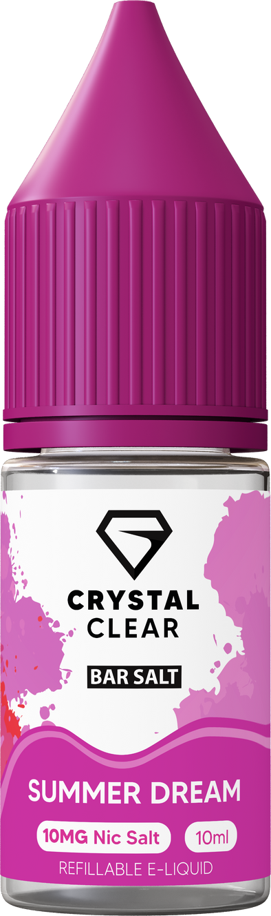 Crystal Clear Summer Dream 10ml nic salt e-liquid