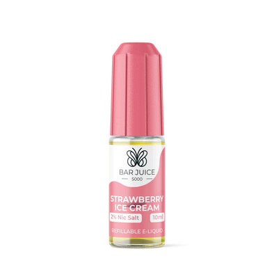 Bar Juice 5000 Strawberry Ice Cream 10ml nic salt e-liquid