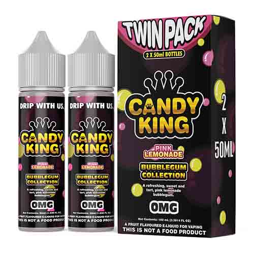 Candy King Pink Lemonade Bubblegum 100ml